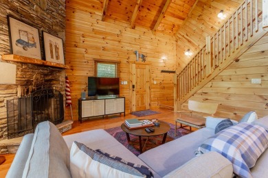 Welcome to this furnished mountain cabin retreat inside a on McLemore Golf Club in Georgia - for sale on GolfHomes.com, golf home, golf lot