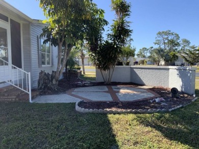 The Lot Rent for this home is $1,248.00/monthly.  You can walk on Pine Lakes Country Club in Florida - for sale on GolfHomes.com, golf home, golf lot