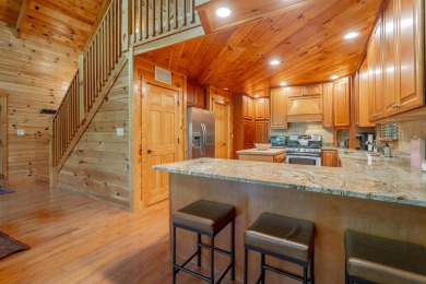 Welcome to this furnished mountain cabin retreat inside a on McLemore Golf Club in Georgia - for sale on GolfHomes.com, golf home, golf lot