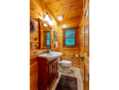 Welcome to this furnished mountain cabin retreat inside a on McLemore Golf Club in Georgia - for sale on GolfHomes.com, golf home, golf lot