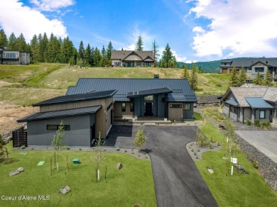 NEWLY COMPLETED MOUNTAIN MODERN HOME AT CDA NATIONAL RESERVE. A on CDA National Golf Course in Idaho - for sale on GolfHomes.com, golf home, golf lot