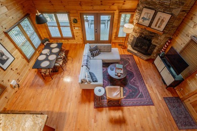 Welcome to this furnished mountain cabin retreat inside a on McLemore Golf Club in Georgia - for sale on GolfHomes.com, golf home, golf lot