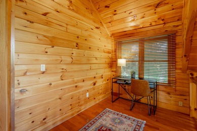 Welcome to this furnished mountain cabin retreat inside a on McLemore Golf Club in Georgia - for sale on GolfHomes.com, golf home, golf lot