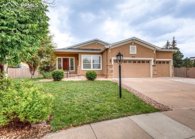 Great 1 level living in this immaculate 3788 sq ft 4 bedroom & on Pine Creek Golf Club in Colorado - for sale on GolfHomes.com, golf home, golf lot