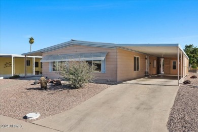 OWNER FINANCING AVAILABLE. Wonderful mobile in Apache Wells 55+ on Apache Wells Country Club in Arizona - for sale on GolfHomes.com, golf home, golf lot