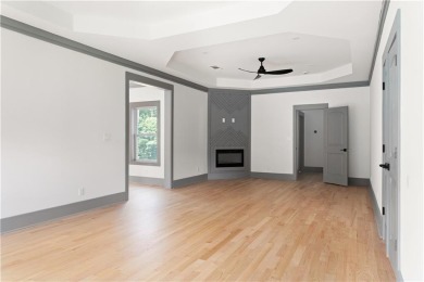 Welcome to this stunning new construction modern farmhouse on East Lake Golf Club in Georgia - for sale on GolfHomes.com, golf home, golf lot