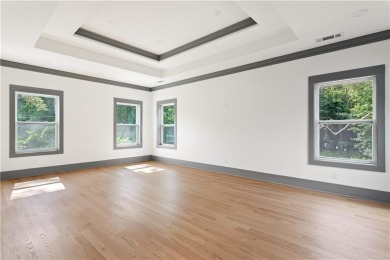 Welcome to this stunning new construction modern farmhouse on East Lake Golf Club in Georgia - for sale on GolfHomes.com, golf home, golf lot