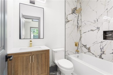 Welcome to this stunning new construction modern farmhouse on East Lake Golf Club in Georgia - for sale on GolfHomes.com, golf home, golf lot