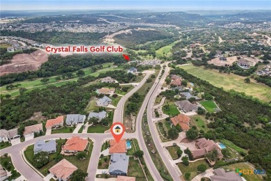 Truly one-of-a-kind home with breathtaking Hill Country views on The Golf Club At Crystal Falls in Texas - for sale on GolfHomes.com, golf home, golf lot