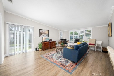 Step inside and be greeted by an expansive open floor plan on Leisure World Seal Beach Golf Course in California - for sale on GolfHomes.com, golf home, golf lot