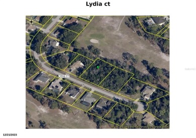 Build your dream home on this half-acre lot nestled on the on Oak Hills Country Club in Florida - for sale on GolfHomes.com, golf home, golf lot