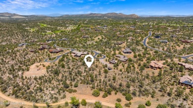 Picturesque views and gently sloping vegetated lot for your new on Talking Rock Golf Club in Arizona - for sale on GolfHomes.com, golf home, golf lot
