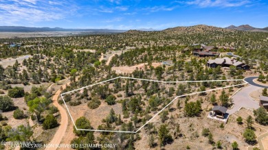 Picturesque views and gently sloping vegetated lot for your new on Talking Rock Golf Club in Arizona - for sale on GolfHomes.com, golf home, golf lot