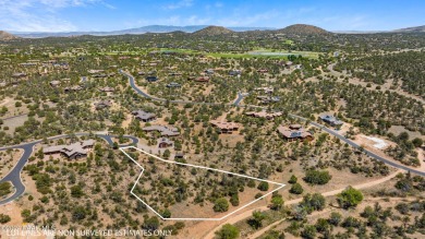 Picturesque views and gently sloping vegetated lot for your new on Talking Rock Golf Club in Arizona - for sale on GolfHomes.com, golf home, golf lot