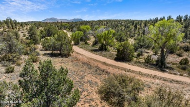 Picturesque views and gently sloping vegetated lot for your new on Talking Rock Golf Club in Arizona - for sale on GolfHomes.com, golf home, golf lot