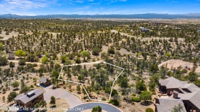 Picturesque views and gently sloping vegetated lot for your new on Talking Rock Golf Club in Arizona - for sale on GolfHomes.com, golf home, golf lot