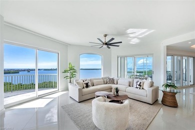 COMPLETELY TRANSFORMED WATERFRONT SKY HOME with sought after on Bonita Bay West in Florida - for sale on GolfHomes.com, golf home, golf lot