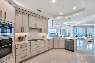 COMPLETELY TRANSFORMED WATERFRONT SKY HOME with sought after on Bonita Bay West in Florida - for sale on GolfHomes.com, golf home, golf lot