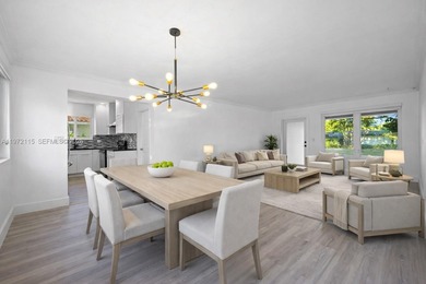 Refined two-story residence in North Coral Gables, set along a on Granada Golf Club in Florida - for sale on GolfHomes.com, golf home, golf lot