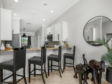 Experience exquisite TURNKEY living in this Barrington VERANDA on Bonita Bay Club Naples in Florida - for sale on GolfHomes.com, golf home, golf lot