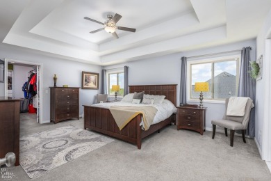 Welcome to this beautifully maintained 4-bedroom, 2.5-bathroom on Boulder Pointe Golf Club and Conference Center in Michigan - for sale on GolfHomes.com, golf home, golf lot