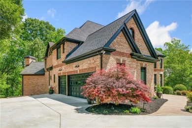 Experience resort-style living on over an acre in this stunning on Alpharetta Athletic Club East in Georgia - for sale on GolfHomes.com, golf home, golf lot