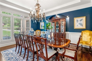 Experience resort-style living on over an acre in this stunning on Alpharetta Athletic Club East in Georgia - for sale on GolfHomes.com, golf home, golf lot