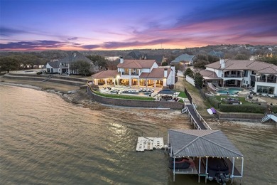 Poised on the open waters of Gated Resort on Eagle Mountain Lake on The Golf Club at Resort Eagle Mountain Lake in Texas - for sale on GolfHomes.com, golf home, golf lot