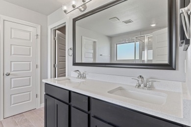 Experience the Franklin Floorplan - Spacious, Versatile Living on Emerald Springs Golf Course in Texas - for sale on GolfHomes.com, golf home, golf lot