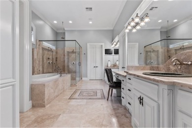 This custom estate sits on a rare 1.4-acre wooded lot backing to on The Traditions Club At Texas A and M in Texas - for sale on GolfHomes.com, golf home, golf lot