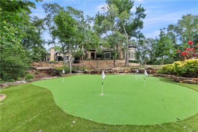 This custom estate sits on a rare 1.4-acre wooded lot backing to on The Traditions Club At Texas A and M in Texas - for sale on GolfHomes.com, golf home, golf lot