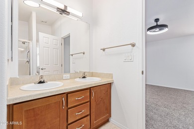 LOCATION IS STEPS TO PICKLEBALL, SHOES, MAILBOX, CLUBHOUSE, AND on Paradise Peak Golf Course in Arizona - for sale on GolfHomes.com, golf home, golf lot