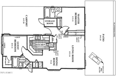 POPULAR GREENBRIAR Villa model in SUNBIRD GOLF RESORT. Totally on SunBird Golf Club in Arizona - for sale on GolfHomes.com, golf home, golf lot