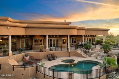 Welcome to this gorgeous custom home in Talus at Troon North on Troon North Golf Club  in Arizona - for sale on GolfHomes.com, golf home, golf lot