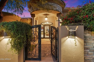 Welcome to this gorgeous custom home in Talus at Troon North on Troon North Golf Club  in Arizona - for sale on GolfHomes.com, golf home, golf lot