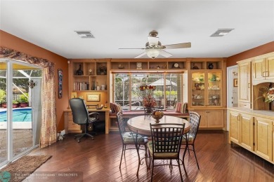 Unique Key West-style waterfront retreat in prestigious Golf on Plantation Preserve Golf Course in Florida - for sale on GolfHomes.com, golf home, golf lot