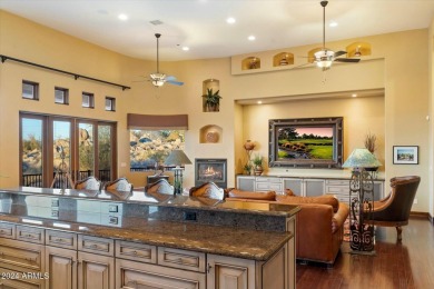 Welcome to this gorgeous custom home in Talus at Troon North on Troon North Golf Club  in Arizona - for sale on GolfHomes.com, golf home, golf lot