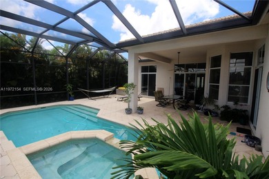 Enjoy breathtaking private sunset views from your screened patio on Ironhorse Country Club in Florida - for sale on GolfHomes.com, golf home, golf lot