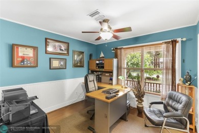 Unique Key West-style waterfront retreat in prestigious Golf on Plantation Preserve Golf Course in Florida - for sale on GolfHomes.com, golf home, golf lot