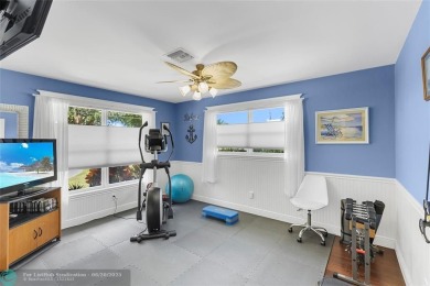 Unique Key West-style waterfront retreat in prestigious Golf on Plantation Preserve Golf Course in Florida - for sale on GolfHomes.com, golf home, golf lot