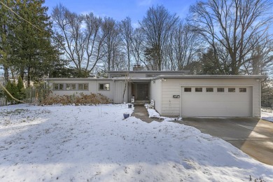 An exciting 1953 true mid-century modern one level home with on New Haven Country Club in Connecticut - for sale on GolfHomes.com, golf home, golf lot