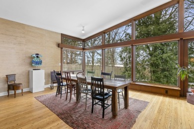 An exciting 1953 true mid-century modern one level home with on New Haven Country Club in Connecticut - for sale on GolfHomes.com, golf home, golf lot