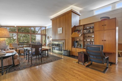 An exciting 1953 true mid-century modern one level home with on New Haven Country Club in Connecticut - for sale on GolfHomes.com, golf home, golf lot