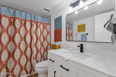 Experience resort-style living in the heart of Old Town on Scottsdale Shadows in Arizona - for sale on GolfHomes.com, golf home, golf lot