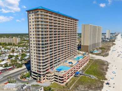 Wake up to the sound of waves and panoramic Gulf views from your on Holiday Golf Club in Florida - for sale on GolfHomes.com, golf home, golf lot
