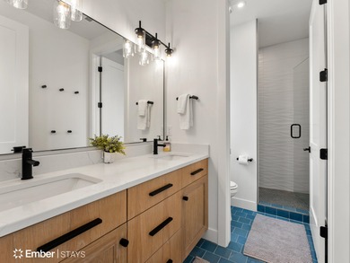 Rare premium property directly on the 2.5-acre lagoon. Brand-new on Sunriver Golf Club in Utah - for sale on GolfHomes.com, golf home, golf lot