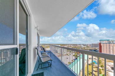 Stunning views of the Gulf of Mexico from the 17th floor at on Sandpiper Cove Golf Course in Florida - for sale on GolfHomes.com, golf home, golf lot