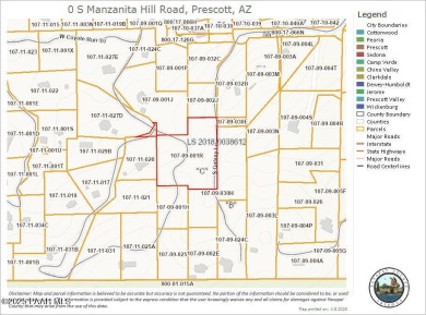 Located just 3 miles from historic downtown Prescott, Arizona on Capital Canyon Club in Arizona - for sale on GolfHomes.com, golf home, golf lot