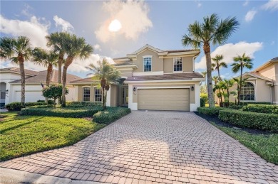 Newly painted and carpeted, this popular Kingfisher model is on Shadow Wood Country Club in Florida - for sale on GolfHomes.com, golf home, golf lot