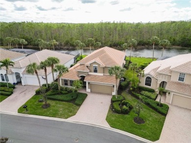 Newly painted and carpeted, this popular Kingfisher model is on Shadow Wood Country Club in Florida - for sale on GolfHomes.com, golf home, golf lot